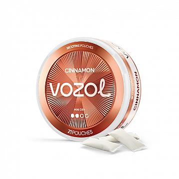 Pouch Vozol Nicotina 6mg - Cinnamon