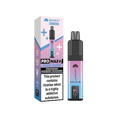 Vape Hayati Pro Max 2% 12ml - Strawberry Raspberry Blueberry