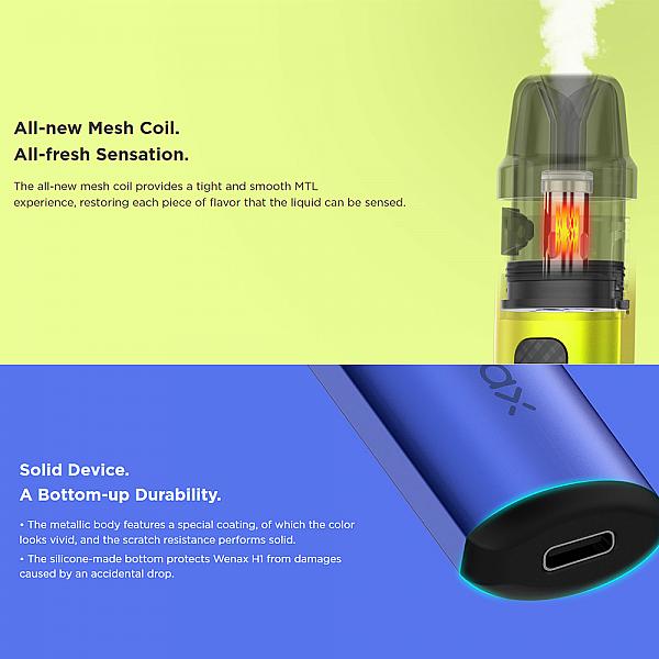 Kit Wenax H1 - Geekvape - Blue