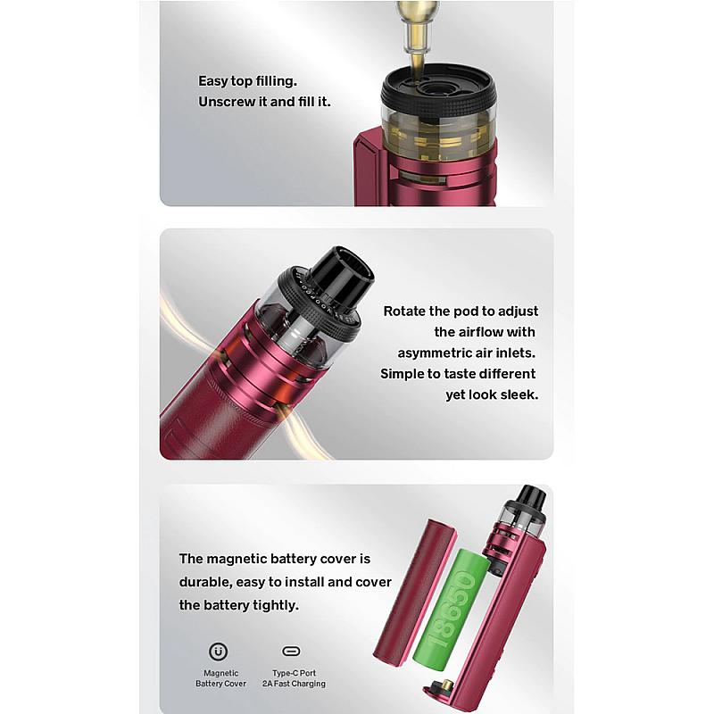 Kit Drag H80S - Voopoo - Brown  Voore.ro
