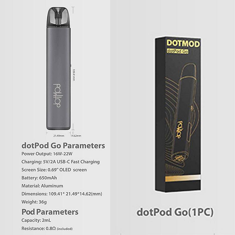 Kit dotPod Go - DotMod - Black Kit dotPod Go - DotMod - Black