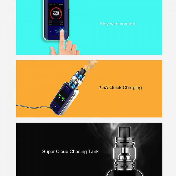 Kit Luxe S Vaporesso - Silver