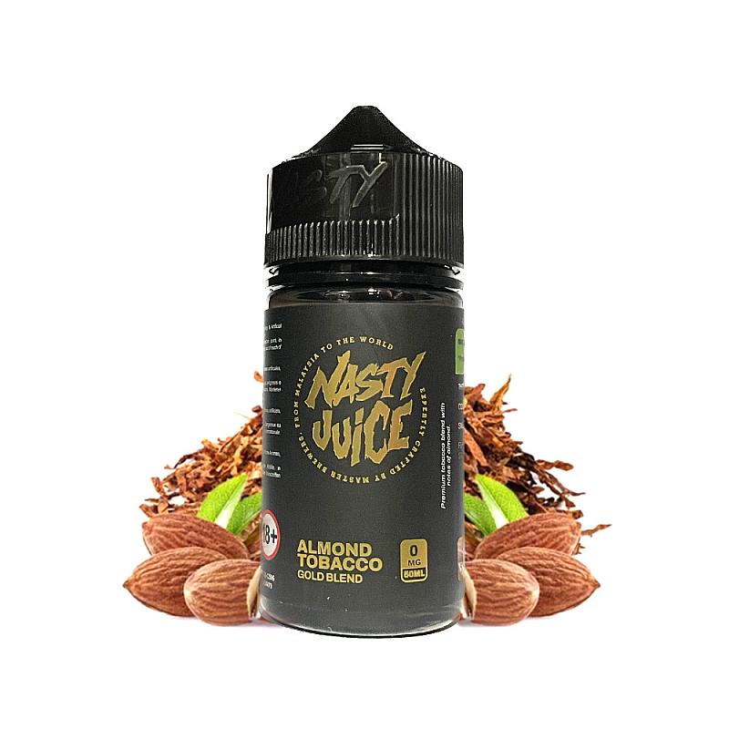 nasty juice almond tobacco Lichid Gold Blend by Nasty Juice 50ml cu un amestec rafinat de tutun cu  note de migdale ✓ Voore.ro