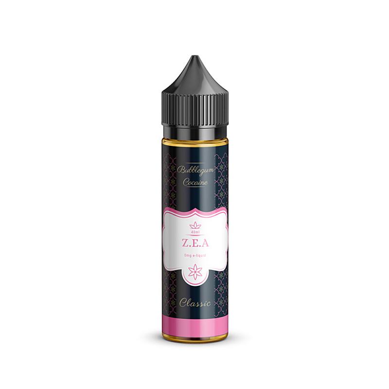 Lichid BubbleGum Cocaine 40ml Z.E.A. Un lichid cu gust de fructe exotice,  dulceag-acrior, combinat cu fructe de pdure. Surpriza amestecului este  lemnul dulce (licorice) ce ofer o arom uor mentolat, dar fr