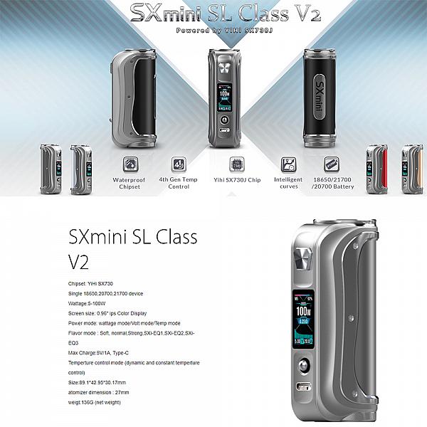 Mod SL Class V2 - SXmini - Black Silver