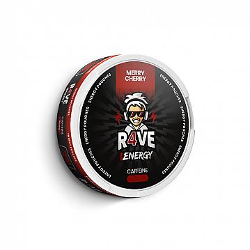 Energy Pouches R4VE - Merry Cherry - Caffeine 80mg
