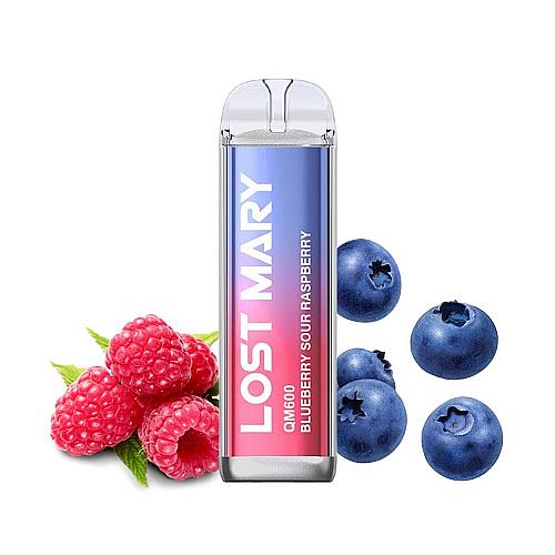 Puff Bar Lost Mary QM600 2% - Blueberry Sour Raspberry